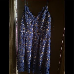 City Chic size 22 Electric Blue Dress